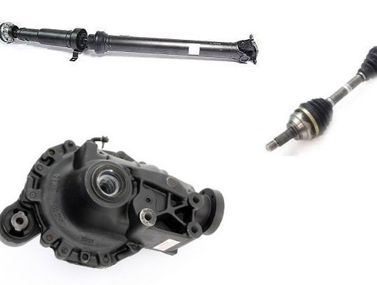 Axle and Driveshafts image