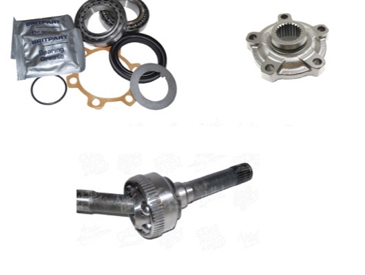 Rear Wheel Bearing Kits and Hub Components image