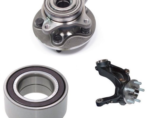 Front Wheel Bearings and Knuckle image