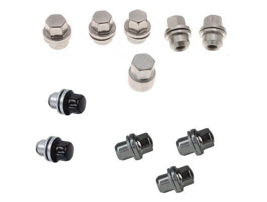 Wheel Nuts in Chrome or Black image