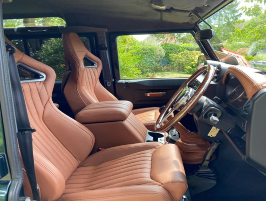 Lucari Leather Interior for Land Rover Defender image